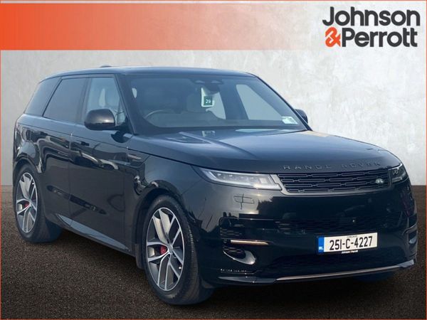 Land Rover Range Rover Sport SUV, Petrol Plug-in Hybrid, 2025, Black