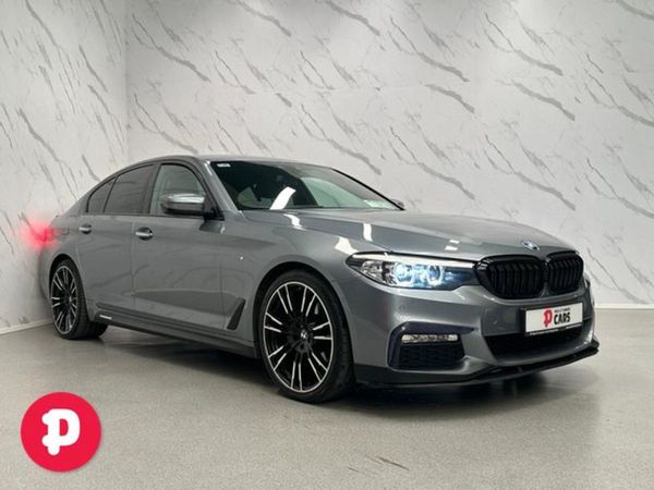 BMW 5-Series Saloon, Diesel, 2018, Blue
