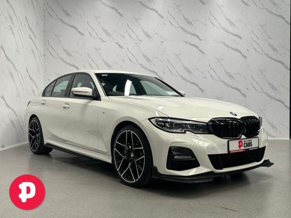 BMW 3-Series Saloon, Hybrid, 2021, White
