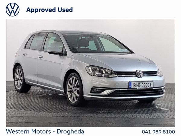 Volkswagen Golf Estate, Petrol, 2018, Grey
