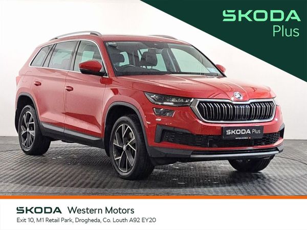 Skoda Kodiaq SUV, Diesel, 2023, Red