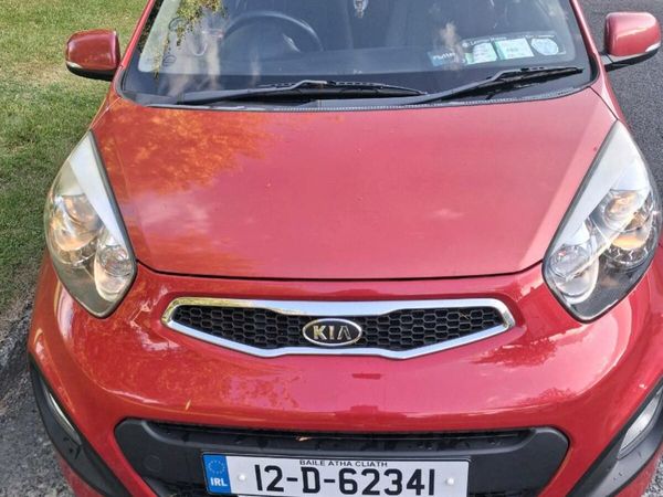 Kia Picanto Hatchback, Petrol, 2012, Red