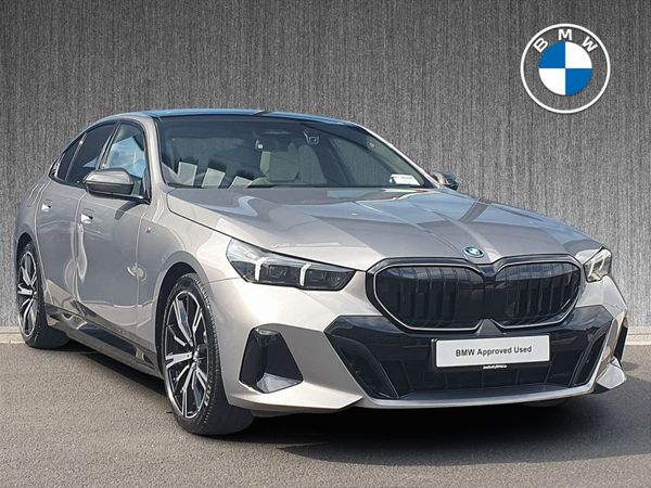 BMW 5-Series Saloon, Petrol Plug-in Hybrid, 2024, Grey