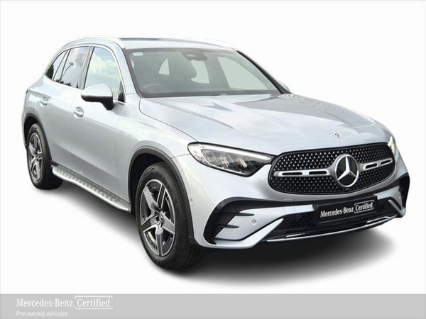 Mercedes-Benz GLC SUV, Diesel Hybrid, 2023, Silver