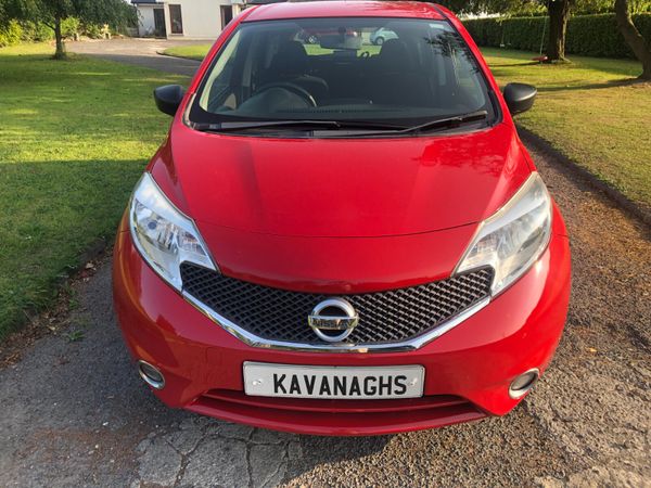 Nissan Note Hatchback, Petrol, 2014, Red