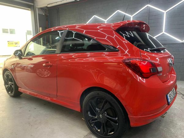 Opel Corsa Hatchback, Petrol, 2015, Red