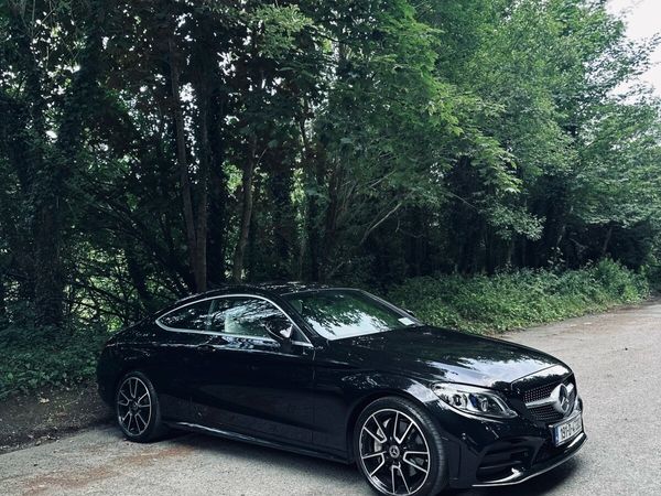 Mercedes-Benz C-Class Coupe, Petrol, 2019, Black