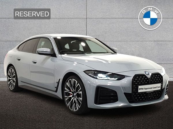 BMW 4-Series Hatchback, Petrol, 2024, Grey