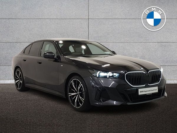 BMW 5-Series Saloon, Petrol Hybrid, 2023, Grey