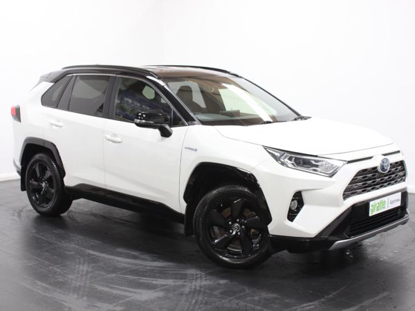 Toyota RAV4 SUV, Petrol Hybrid, 2019, White