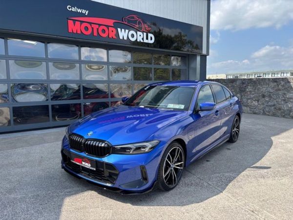 BMW 3-Series Saloon, Hybrid, 2024, Blue