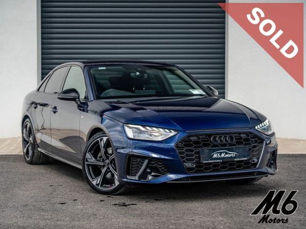 Audi A4 Saloon, Diesel, 2024, Blue