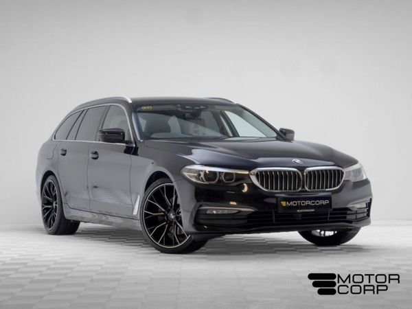 BMW 5-Series Estate, Diesel, 2018, Black