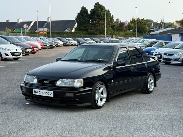 Ford Sierra Saloon, Petrol, 1990, Black