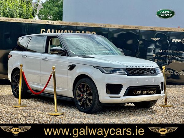 Land Rover Range Rover Sport SUV, Petrol Plug-in Hybrid, 2019, White