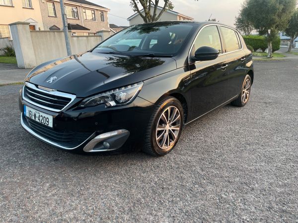 Peugeot 308 Hatchback, Diesel, 2016, Black