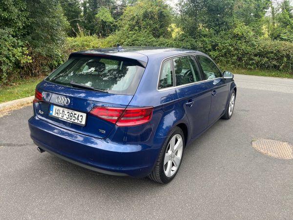 Audi A3 Hatchback, Diesel, 2014, Blue