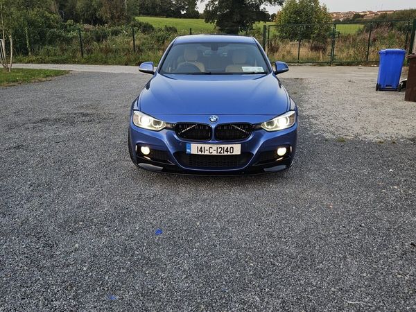 BMW 3-Series Saloon, Diesel, 2014, Blue