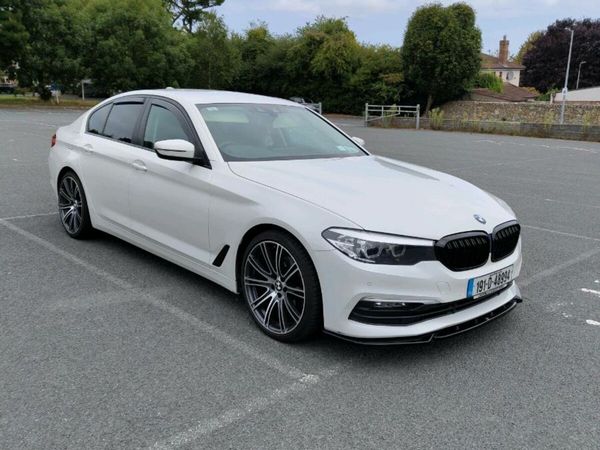 BMW 5-Series Saloon, Diesel, 2019, White