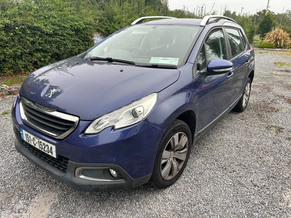 Peugeot 2008 SUV, Diesel, 2015, Blue