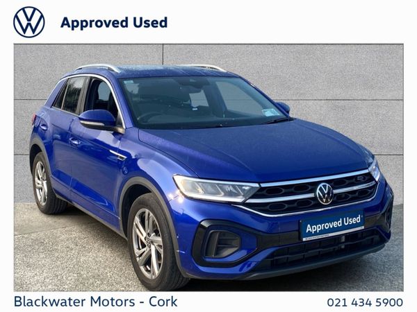Volkswagen T-Roc SUV, Petrol, 2022, Blue