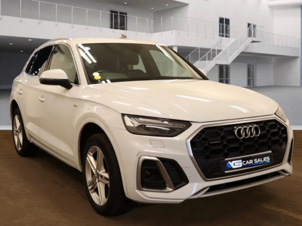 Audi Q5 SUV, Diesel Hybrid, 2021, White
