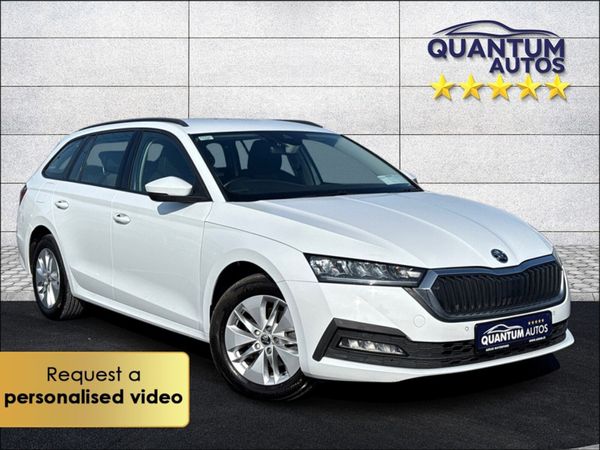 Skoda Octavia Estate, Diesel, 2022, White