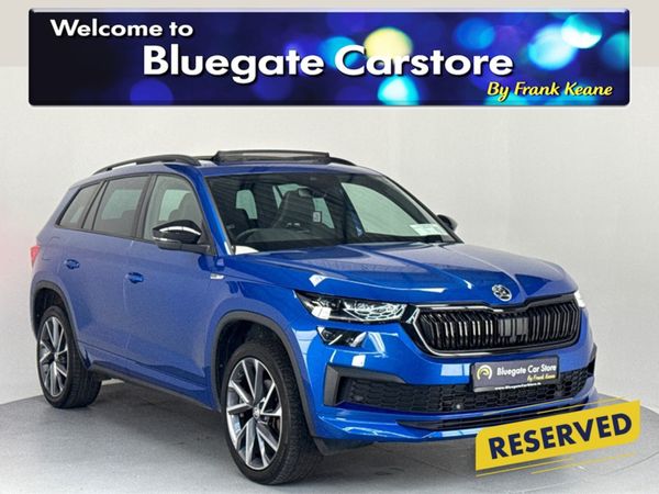 Skoda Kodiaq Estate, Petrol, 2024, Blue