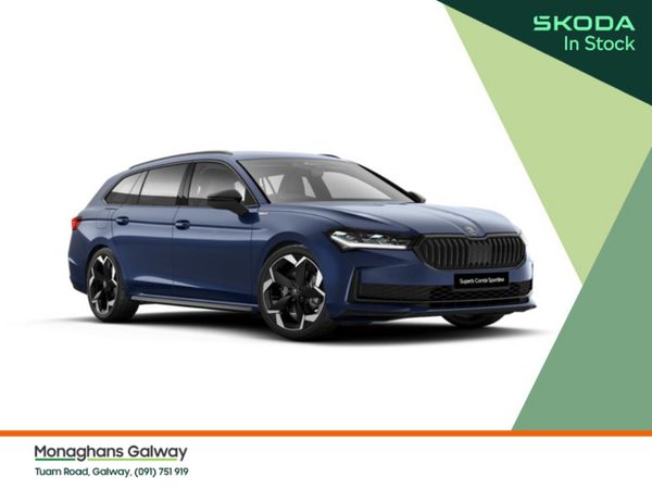 Skoda Superb Estate, Diesel, 2025, Blue