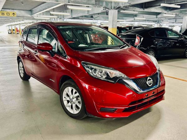 Nissan Note Hatchback, Petrol Hybrid, 2018, Red