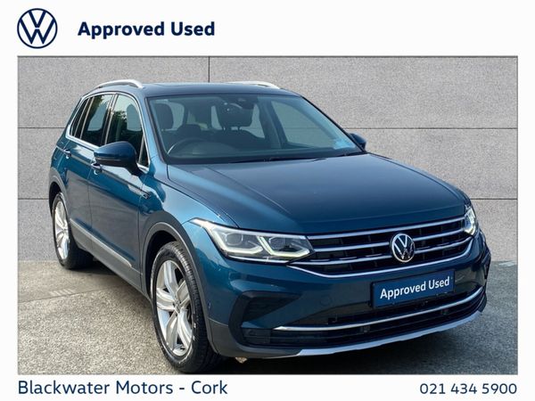 Volkswagen Tiguan SUV, Diesel, 2021, Blue