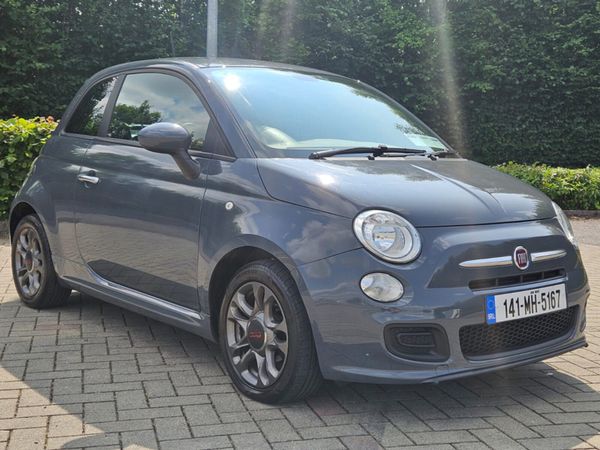 Fiat 500 Hatchback, Petrol, 2014, Grey