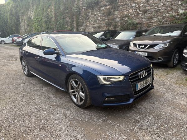 Audi A5 Hatchback, Diesel, 2015, Blue