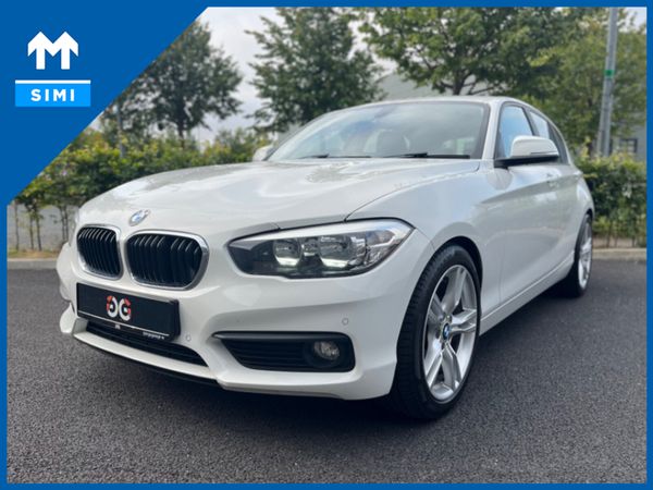 BMW 1-Series Hatchback, Diesel, 2017, White