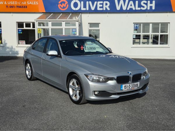 BMW 3-Series Saloon, Diesel, 2015, Silver
