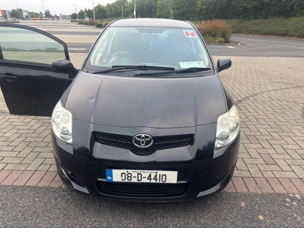 Toyota Auris Hatchback, Petrol, 2008, Black