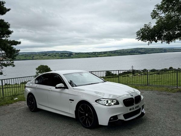 BMW 5-Series Saloon, Diesel, 2016, White