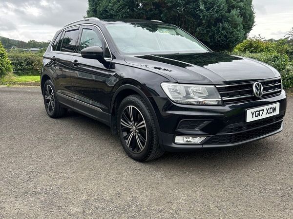Volkswagen Tiguan SUV, Diesel, 2017, Black