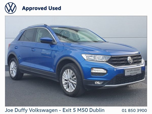 Volkswagen T-Roc SUV, Petrol, 2020, Blue