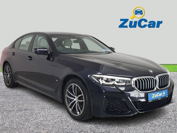 BMW 5-Series Saloon, Petrol Plug-in Hybrid, 2020, Black