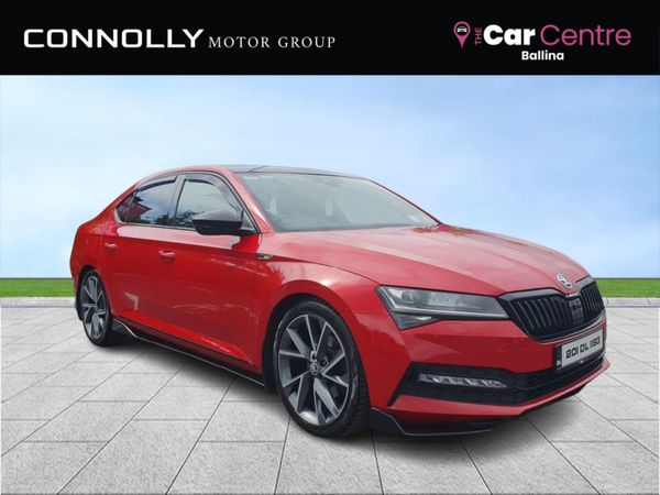 Skoda Superb Saloon, Diesel, 2020, Red