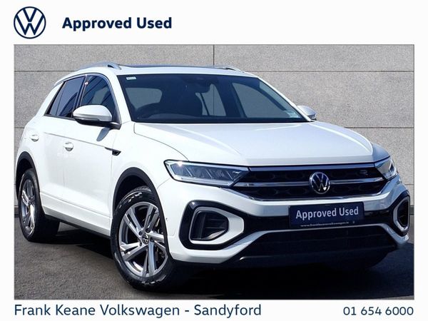 Volkswagen T-Roc Crossover, Petrol, 2022, White