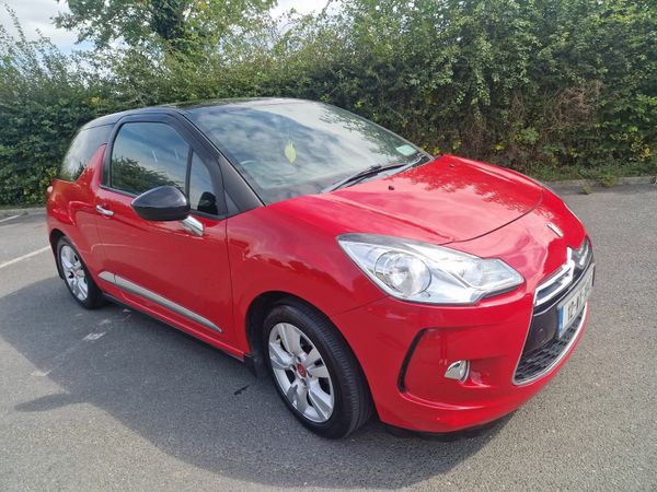 Citroen DS 3 Hatchback, Diesel, 2012, Red