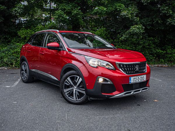 Peugeot 3008 SUV, Petrol, 2017, Red