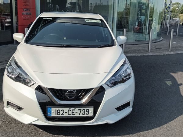 Nissan Micra Hatchback, Petrol, 2018, White