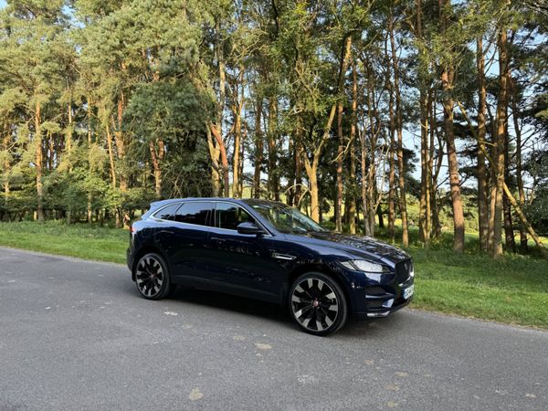 Jaguar F-Pace SUV, Diesel, 2016, Blue