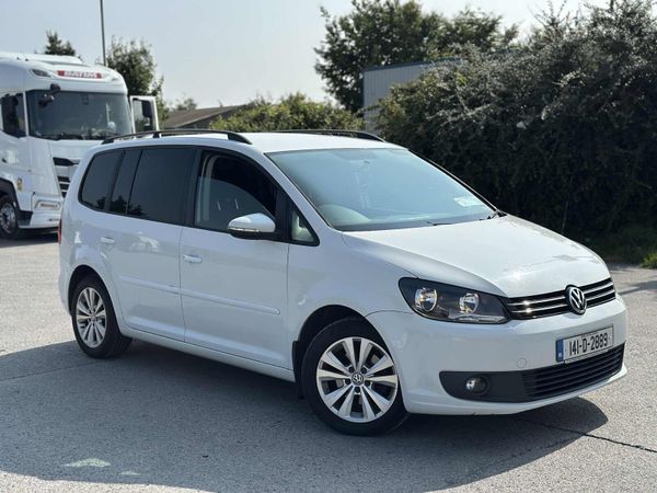 Volkswagen Touran MPV, Diesel, 2014, White
