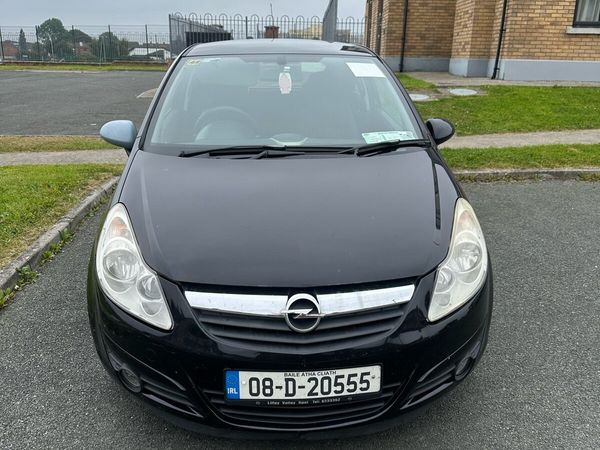 Opel Corsa Hatchback, Petrol, 2008, Black