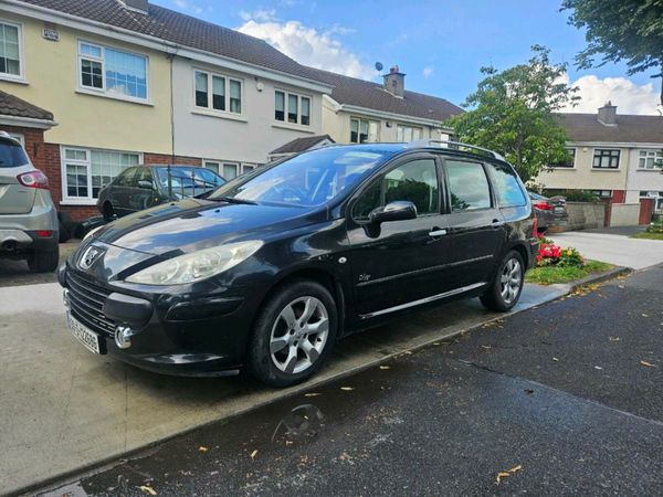 Peugeot 307 Estate, Diesel, 2008, Black