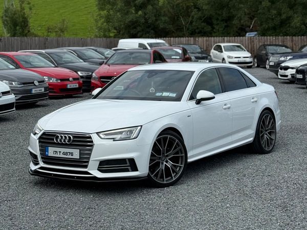 Audi A4 Saloon, Diesel, 2017, White